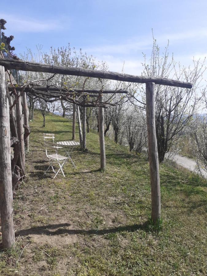 Casa Dusat In Accogliente Edificio Nel Centro Di Monforte Monforte dʼAlba Buitenkant foto
